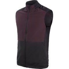 SENSOR COOLMAX THERMO pánská vesta černá/port red