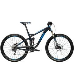 TREK FUEL EX 7/29" BLACK/BLUE - celoodpružené horské kolo