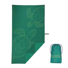 LIFEVENTURE Recycled SoftFibre Trek Towel turtle