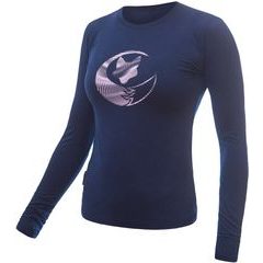 SENSOR MERINO ACTIVE PT FOX dámské triko dl.rukáv deep blue
