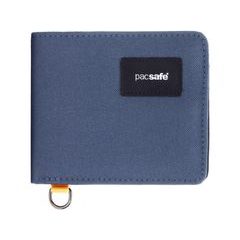 PACSAFE RFIDSAFE BIFOLD WALLET coastal blue