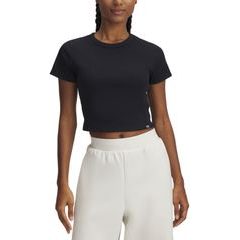 UNDER ARMOUR UA Rival Rib Baby Tee černá