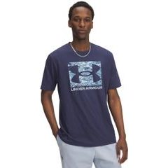 UNDER ARMOUR UA ABC CAMO BOXED LOGO SS-BLU