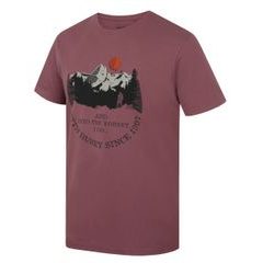 HUSKY Tee Moon M dark bordo