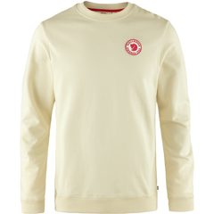 FJÄLLRÄVEN 1960 Logo Badge Sweater M, Chalk White