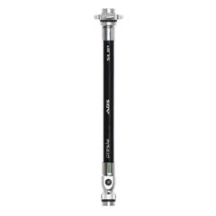 LEZYNE ABS FLEXHOSE-W/VALVE CORE-ROAD BLK/SILVER