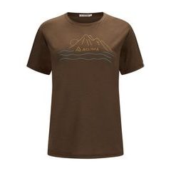 ACLIMA LightWool 140 Tee Sunset W's Dark Earth