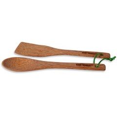 TATONKA COOKING SPOON SET, brown