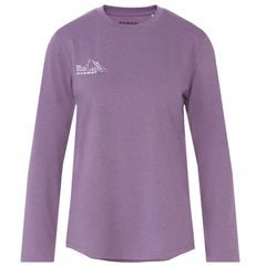 MAMMUT Mountain Longsleeve T-Shirt Women Bluemlisalphorn paloja