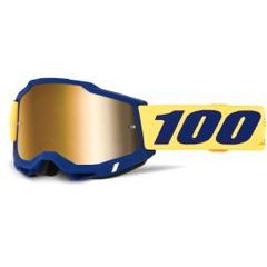100% ACCURI 2 Goggle Desoto - True Gold Mirror Lens