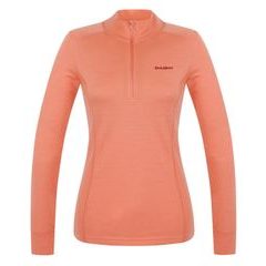 HUSKY Dámská merino mikina Aron Zip L light orange