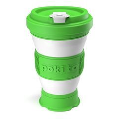 POKITO Skládací šálek lime