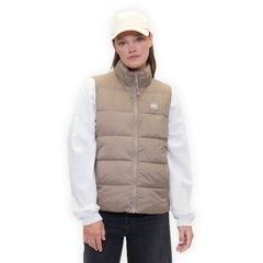 GAP 791282-07 Prošívaná nepromokavá vesta ColdControl Hnědá