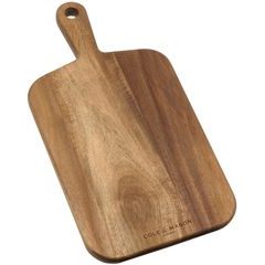 COLE&MASON Barkway Acacia small serving board with handle 42 cm