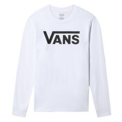 VANS FLYING V CLASSIC LONG SLEEVE T-SHIRT, White