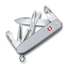 VICTORINOX PIONEER X ALOX, 93 mm, stříbrný, blister