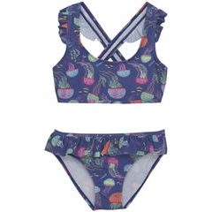 COLOR KIDS Bikini W. Short Skirt, AOP-6149-Marlin