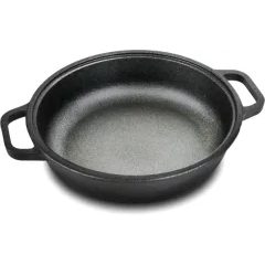 RISOLI DI MONTINI Nepřilnavý kastrol 28 cm 3 ltr. se skleněnou poklicí BLACKPLUS, na indukci