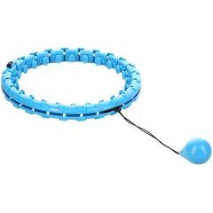 HMS Masážní hula hoop FH01 se závažím modrá