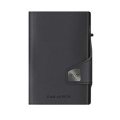 TRU VIRTU Wallet Click & Slide - leather Nappa Black