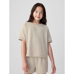 GAP 427789-02 Dětská mikina s krátkým rukávem Béžová