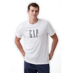 GAP 889543-01 Tričko s logem Everyday Soft Bílá