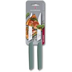 VICTORINOX Set of 2 steak knives Swiss Modern sage green