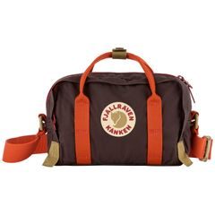 FJÄLLRÄVEN Kånken Koncept Crossbody 4 Black Oak-Rowan Red