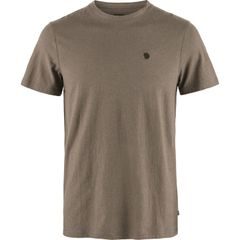 FJÄLLRÄVEN Hemp Blend T-shirt M Suede Brown