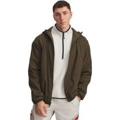 UNDER ARMOUR UA Unstoppable Txt Woven Jkt-GRN