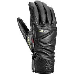 LEKI WCR Venom Speed 3D, black-ice lemon