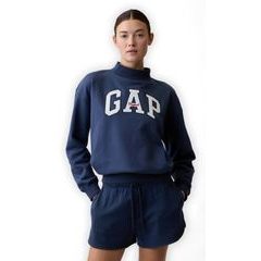 GAP 899028-00 Oversize mikina s logem Tmavě modrá
