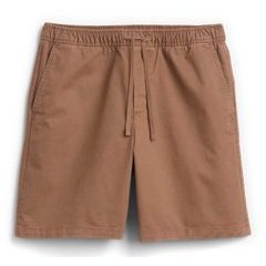 GAP 888483-02 Kraťasy Khaki Hnědá