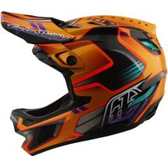 TROY LEE DESIGNS D4 CARBON MIPS CREST GOLD