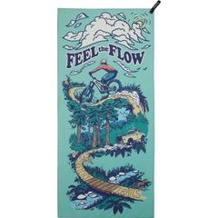 PACKTOWL PERSONAL BODY Flow ručník 64x137cm potisk cyklista