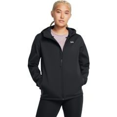 UNDER ARMOUR W Shield Hooded Jacket-BLK