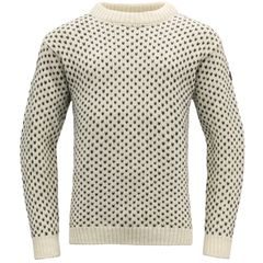 DEVOLD Nordsjø Wool Sweater Offwhite
