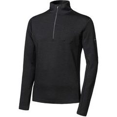 SENSOR MERINO EXTREME UP pánská mikina dl.rukáv zip černá