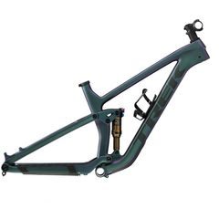 TREK s kulatým výstřihem olivová