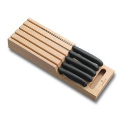 VICTORINOX Blok s noži 5 ks bukový