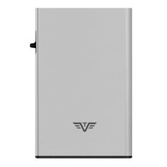 TRU VIRTU Card Case Click & Slide - silk Silver Arrow