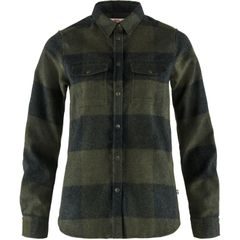 FJÄLLRÄVEN Canada Shirt W Deep Forest-Dark Grey