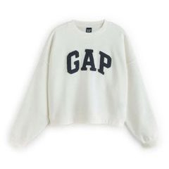 GAP 894328-00 Mikina s logem Bílá