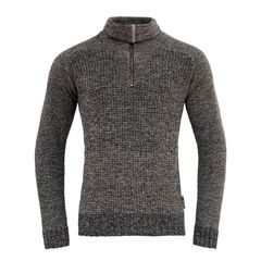 DEVOLD Bispen Wool Zip Neck, Ink