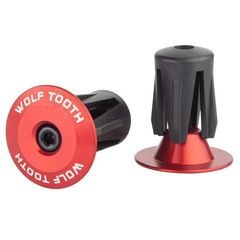 WOLF TOOTH BARPLUG aluminium/červená