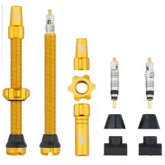 WOLF TOOTH Tubeless Valve Stem Kit 60mm zlatá
