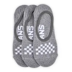 VANS Classic Heathered Canoodle 6.5-10 3pk Grey Heather/White