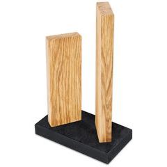 KAI Blok na nože Stonehenge na 4 díly, granit/dub magnetický
