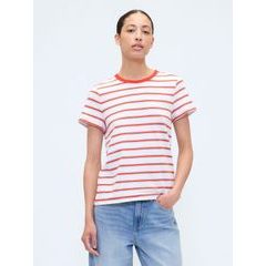 GAP 781803-00 Bavlněné tričko Americana Červená