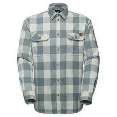 MAMMUT Tamaro Longsleeve Shirt Men silver sage-strata